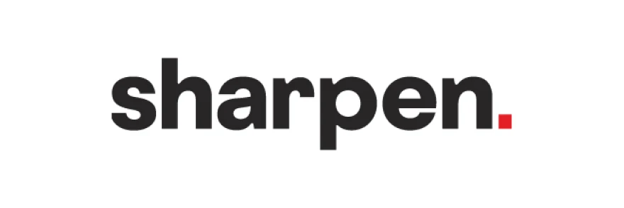 Sharpen logo.