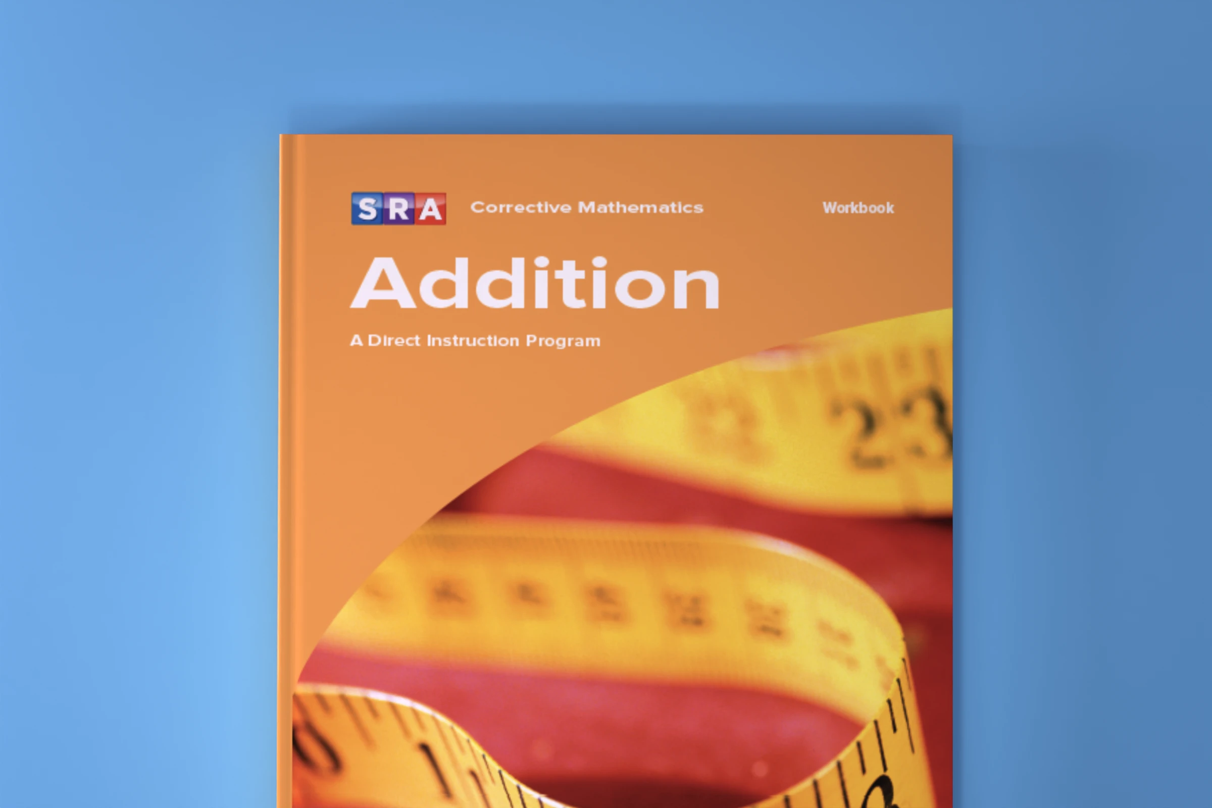 The cover of the Corrective Mathematics Addition Workbook.