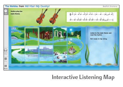 Interactive Listening Map example
