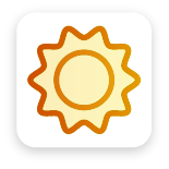 Summer school icon