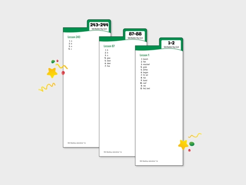 Skill Builder Key Cards: A Skill Builder Key Card.