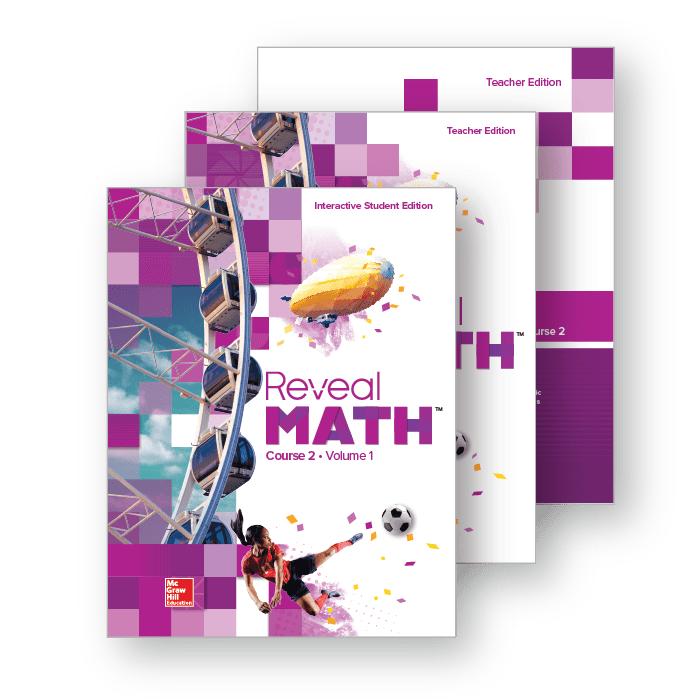 Reveal Math Course 2 covers