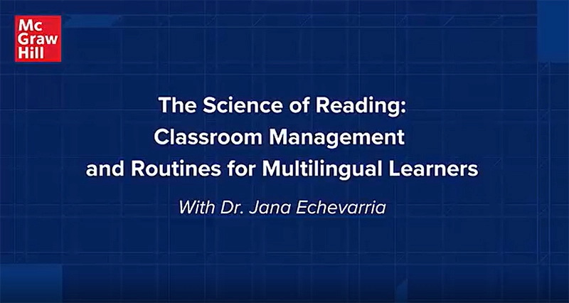 The Science of Reading Classroom Management and Routines for Multilingual Learners