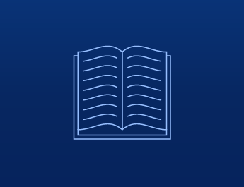 An open book.
