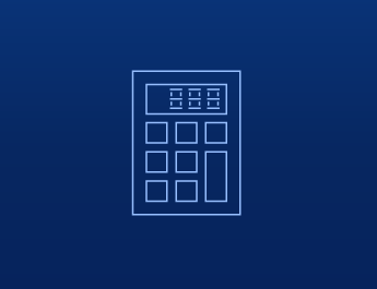 A calculator. 