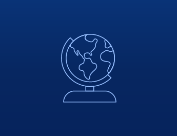 A globe.